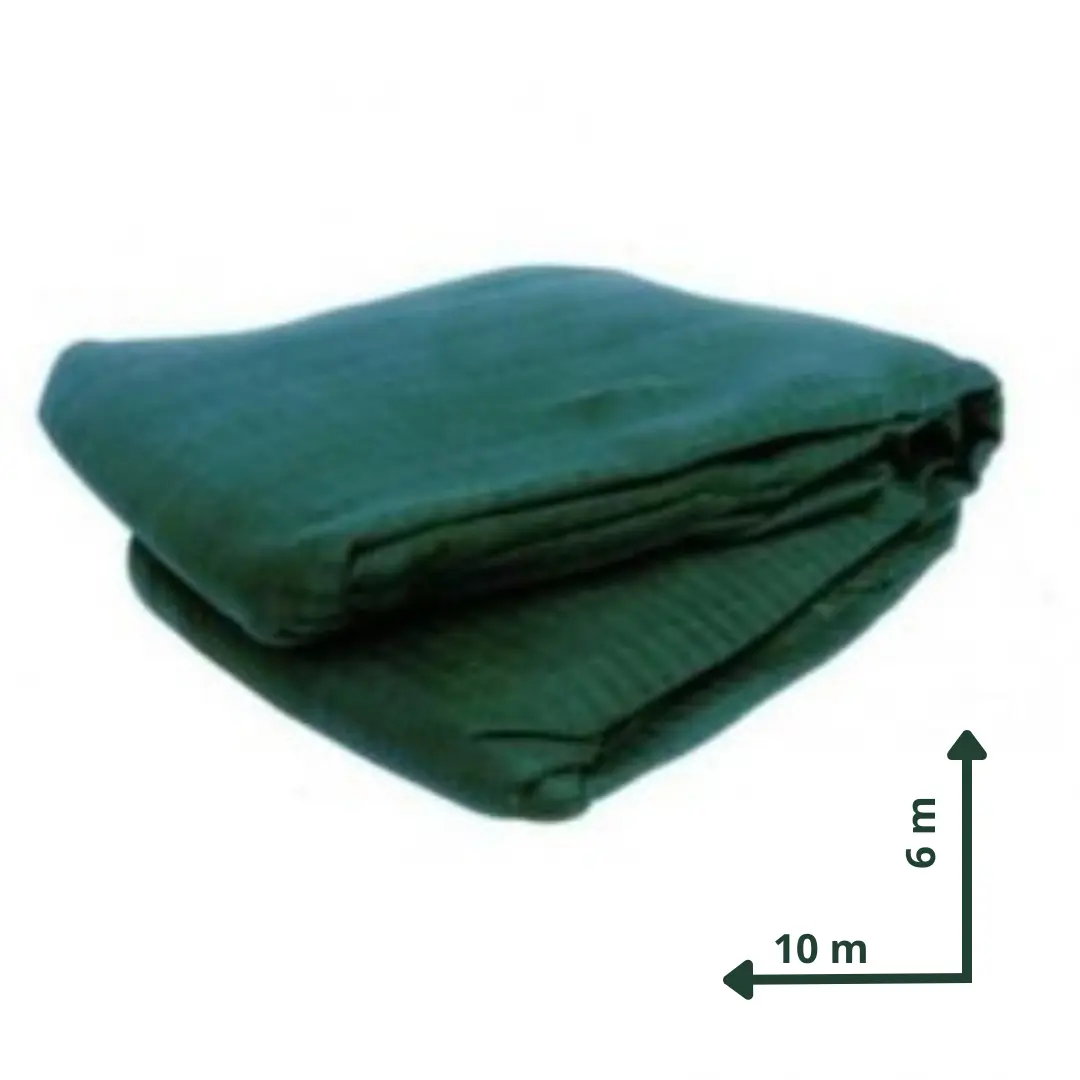 Rete per raccolta olive AMA, 6x10m, 92 g/mq, antispina, antistrappo - immagine 2