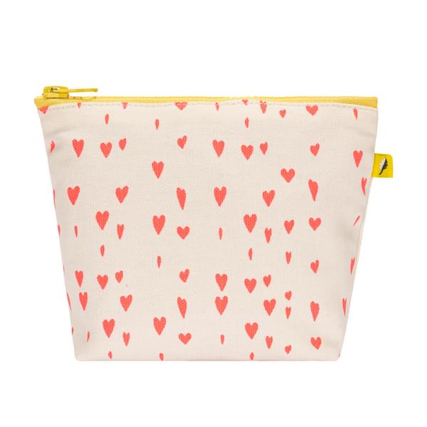 Mini pochette con zip – Tiny Hearts - immagine 2