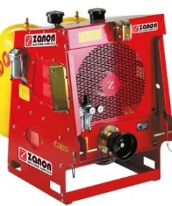 Compressore d’aria portato Zanon, mod: T-2800, 100+100 lt, 2800 lt/min, 14 bar